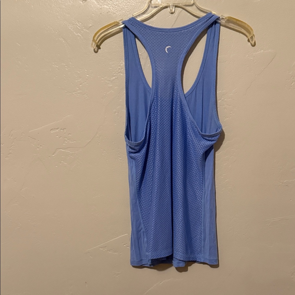 Zyia Active Powder Blue Racerback Tank Top Medium - Picture 4 of 6